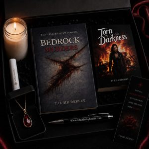 (Box) Bedrock Murders with free copy of Torn into the Darkness Origin