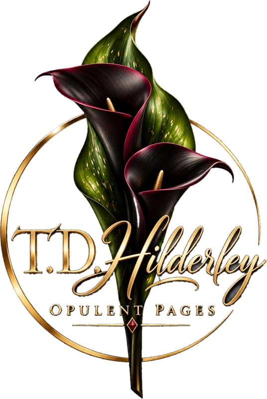 T.D. Hilderley Opulent Pages logo